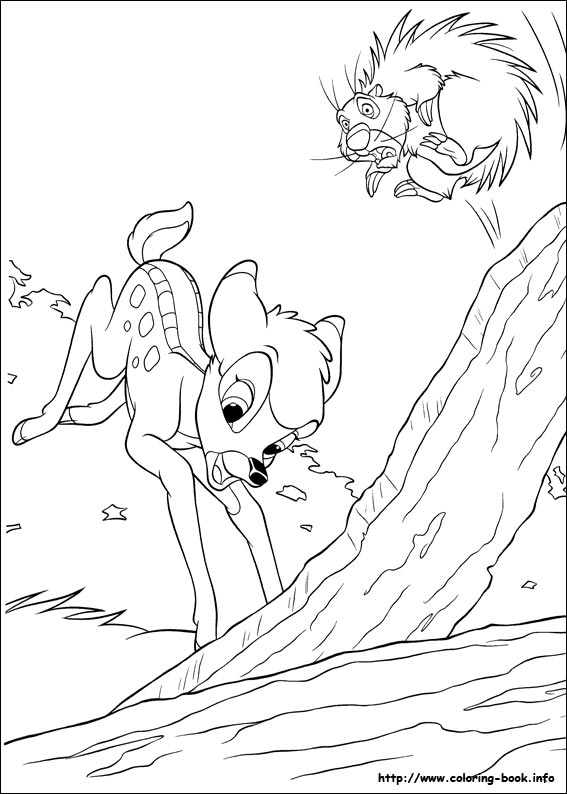 Bambi 2 coloring picture